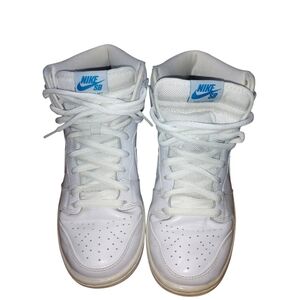 Size 8.5 - Nike SB Dunk High Richard Mulder 881758-141 White Blue
